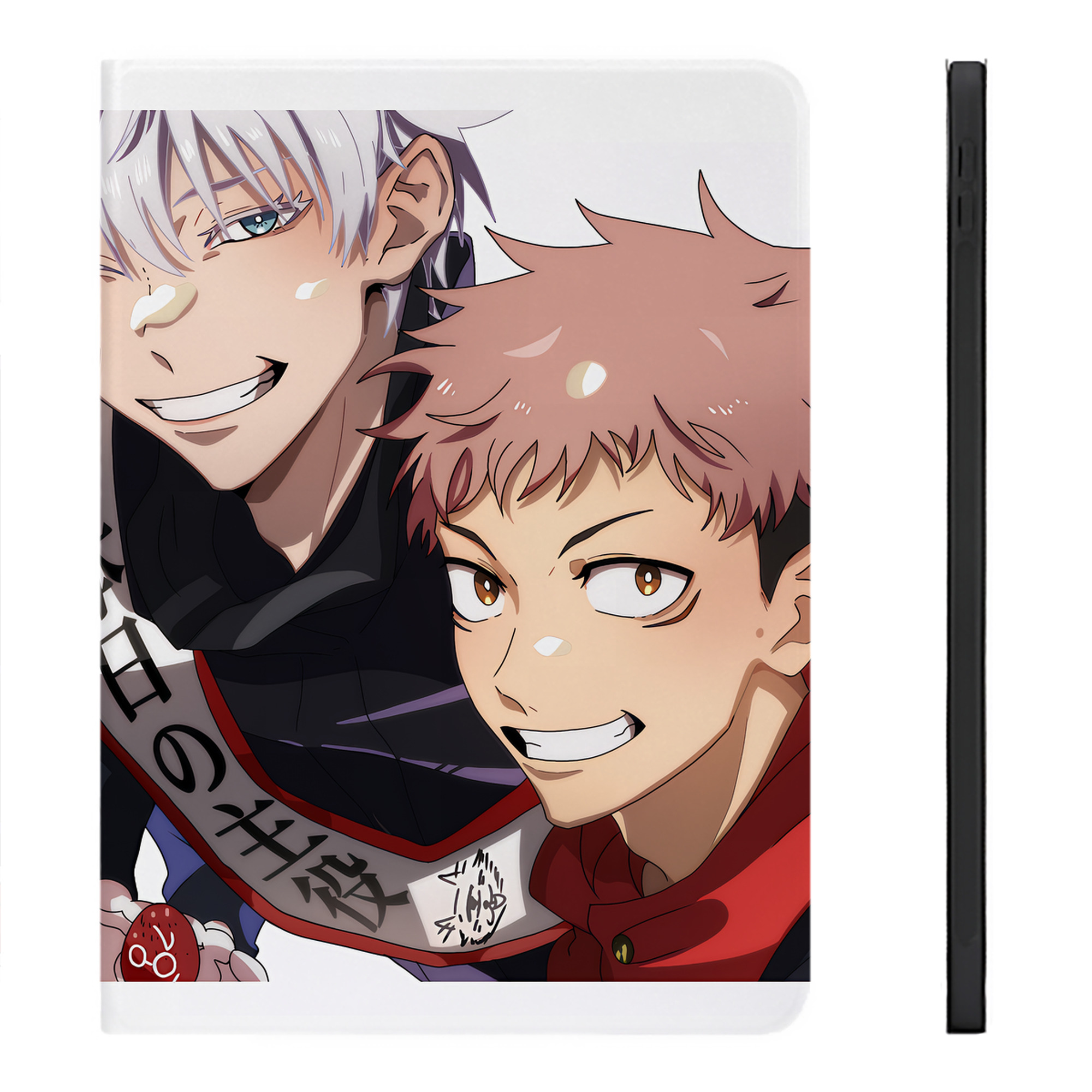（画像用） 呪術廻戦 Jujutsu Kaisen IPadケース ペンホルダー付き ブックスタイルデザイン